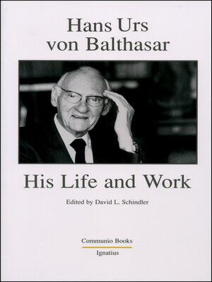 cover image of Hans Urs von Balthasar